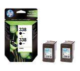 HP 338 2-pack Black Inkjet Print Cartridges