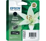 Epson T0591 Photo Black Ink Cartridge - Retail Pack (untagged) for Stylus Photo R2400/2400 + Nielsen Bundle