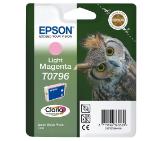Epson T0796 Light Magenta Ink Cartridge - Retail Pack (untagged) for Stylus Photo 1400, Epson Stylus Photo P50