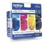 Brother LC-1100BK/C/M/Y VALUE BP Ink Cartridge Standard Set