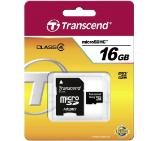 Transcend 16GB microSDHC (with adapter, Class 4)