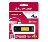 Transcend 4GB JETFLASH 760 (Yellow), USB 3.0