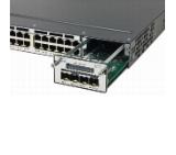 Cisco Catalyst 3750X 24 10/100/1000 Ethernet ports, Stackable, with 350W AC power supply, 1RU, LAN Base feature set