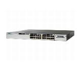 Cisco Catalyst 3750X 24 10/100/1000 Ethernet PoE+ ports, Stackable, with 715W AC Power Supply, 1 RU, IP Base feature set
