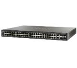 Cisco SF500-48 48-port 10/100 Stackable Managed Switch with Gigabit Uplinks