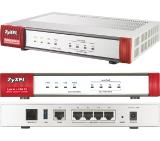 ZyXEL ZyWALL USG 20 Security Firewall, Optional (Content Filtering, Antispam), 5x IPSec VPN, 1 SSL, 5x 1Gbps (4x LAN/WLAN/DMZ, 1x WAN), 1x USB