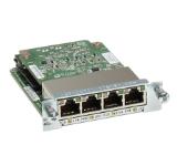 Cisco Four port 10/100/1000 Ethernet switch interface card