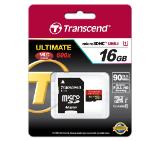 Transcend 16GB micro SDHC UHS-I Ultimate (with adapter, Class 10)