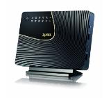 ZyXEL NBG6716, Simultaneous Dual-Band Wireless AC1750 Media Router, 802.11ac (450Mbps/2.4GHz+1300Mbps/5GHz), back compatibility with 802.11b/g/n/a, 4xGiga LAN, 1xGiga WAN, 2xUSB (NetUSB), DoS prevention, WPA2, QoS, Bandwidth management, WPS button