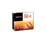 Sony 10 DVD-R slim case 16x