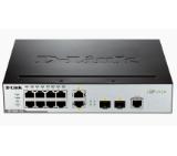 D-Link 8-port 10/100 Layer 2 Managed Switch + 2-port Combo 1000BaseT/SFP