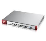 ZyXEL ZyWALL 1100 Ultraspeed VPN Firewall, 1000x VPN (IPSec/L2TP), 250 SSL, 8x 1Gbps (WAN/LAN/DMZ), 1x OPT port, 2x USB port, No UTM