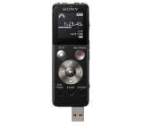 Sony ICD-UX543, 4GB, OLED Display, Linear PCM, Memory card slot microSD, Direct USB, black