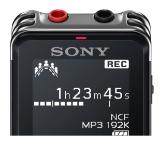 Sony ICD-UX543, 4GB, OLED Display, Linear PCM, Memory card slot microSD, Direct USB, black