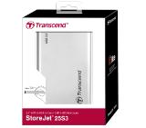 Transcend 0GB StoreJet 2.5" (SATA), USB 3.1, Aluminum housing