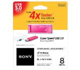 Sony New microvault 8GB Click pink USB 3.0