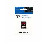 Sony 32GB SD, class 10, UHS-1, 94MB/sec read, 70MB/sec write