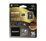 Sony 16GB Micro SD,class 10,  Super High Speed, 95MB/sec read, 30MB/sec write