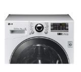 LG F14A8TDSA, Washing Machine/ Steam washer  8kg, 1400 rpm, Big touch LED-display, A+++, Inverter Direct Drive, 14 program, White