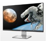 Dell S2715H, 27" Wide LED, IPS Panel, 6 ms, 8000000:1 DCR, 250 cd/m2, 1920x1080 FullHD, HDMI, Speakers, Black&Silver