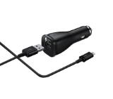 Samsung Car Charger 5V 2A, Detachable Cable, Micro USB, Adapitv Fast Charging