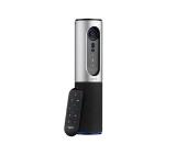 Logitech ConferenceCam Connect, Full HD, Up To 6 Seats, Portable AIO, Bluetooth, Remote Control, Black & Silver