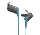 Sony Headset MDR-AS600BT, Bluetooth/NFC, Splash-proof, blue