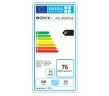 Sony KDL-43W755C 43" FULL HD, LED, ANDROID TV BRAVIA, 16 GB, XR 800Hz, Wi-Fi, HDMI, USB, Speakers, Black