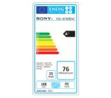 Sony KDL-43W807C 43" 3D FULL HD, LED, ANDROID TV BRAVIA, 16 GB, XR 900Hz, Wi-Fi, HDMI, USB, Speakers, Silver