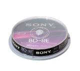 Sony Blu-ray disk, Single layer, 25GB, RW, 10 pcs Spindle
