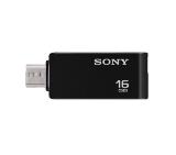 Sony Micro USB + USB 2.0 16GB, black