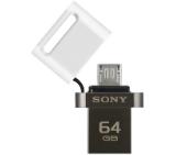 Sony Micro USB + USB 3.0 64GB, white