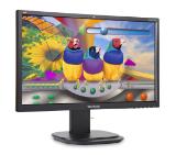 Viewsonic VG2437SMC 24" 16:9 FHD SuperClear MVA Webcam Monitor with VGA, DVI, DipsplayPort, 2 USB, Microphone, Speakers and Full Ergonomic Stand