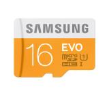 Samsung 16GB microSD Card EVO with USB 2.0 Reader, Class10, Up to 48MB/S