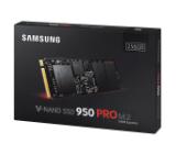 Samsung SSD 950 PRO EVO M2 PCIe 256GB Read 2500 MB/sec, Write 1 500 MB/sec,  3D V-NAND, MGX Controller