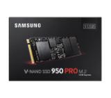 Samsung SSD 950 PRO EVO M2 PCIe 512GB Read 2500 MB/sec, Write 1 500 MB/sec,  3D V-NAND, MGX Controller