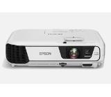 Epson EB-W31, WXGA, 3200 ANSI lumens, 15000 : 1, Cinch audio in, WLAN (optional), HDMI in, S-Video in, USB 2.0 Type B, VGA in, Composite in, USB 2.0 Type A, Speakers, Lamp warr: 12 months or 1.000 h