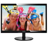 Philips 246V5LHAB, 24" Wide TN LED, 1 ms, 1000:1, 10M:1 DCR, 250 cd/m2, FHD 1920x1080@60Hz, D-Sub, HDMI, Headphone Out, Speakers, Black