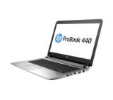 HP ProBook 440 G3 Core i5-6200U(2.3GHz, up to 2.7Ghz/3MB), 14" LED HD AG + WebCam 720p, 4GB DDR3L 1DIMM, 500GB 7200rpm, NO DVDRW, FPR, 802,11a/c, BT, 4C Batt Long Life, Free DОS