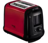 Tefal TT260D12, Subito 3, Toaster, 850W, 2 Holes, 7 Degrees setting, The Hi-Lift, Stop, Defrosting and toasting, winered/black