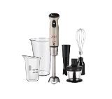 Tefal HB866A38, Handblenders, 700W, 20 Speed+ turbo, 4 Knives, Container 0.8 liters, 0.5 liters Mini Chopper, Whisk, mixing metal, Extension