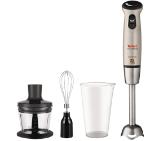 Tefal HB863A38, Infiny Force, 700W, 20 speeds + turbo, Speed control, 4 Blades active flow, 500ml Chopper, Whisk, 800ml Beaker, champagne