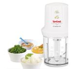 Tefal MB300138, Moulinette Compact, Mini-Choppers, 270W, Capacity 250 ml, Stainless steel blades, Suitable for chopping garlic, onions, herbs, for mixing fruit puree and baby food