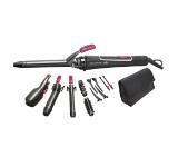 Rowenta CF4132D0, New Multistyler, Straighteners, 14 Piece set, Ceramic surface, 4 Clips, Two decorative clips, Swivel cord, black and pink