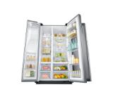 Samsung RH56J6917SL, Refrigerator, Side by Side, 555L, Twin Cooling +, Multi Flow, No Frost, Water Dispenser, A+, Clean Steel