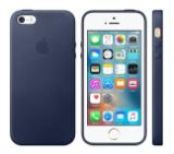 Apple iPhone SE Leather Case - Midnight Blue