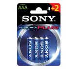 Sony AM4-B4X2D Alkaline LR3 Stamina Plus 4+2pcs, AAA