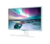 Samsung S27E370DS, 27" PLS LED, 4ms, 1920x1080, HDMI, DP, Smartphone Wireless Charging, 300cd/m2, Mega DCR, 178°(H)/178°(V), White High Glossy + Samsung 32GB microSD Card EVO with USB 2.0 Reader, Class10, Up to 48MB/S