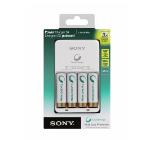 Sony Battery charger + 4x AA 2000mAh Ready to use