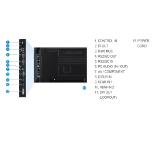Samsung LFD UD46C-B, 46" D-LED DID, 6.5ms, 3500:1, 450 nit, 1920x1080(FHD), Analog D-SUB, DVI-D, HDMI1, HDMI2, Component, CVBS